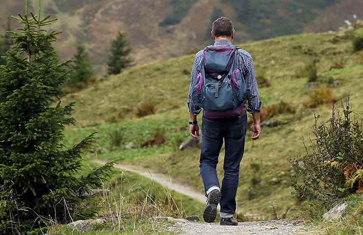 Passeggiare in montagna