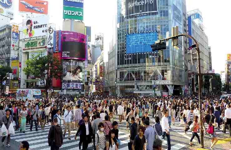 L'incrocio di Shibuya