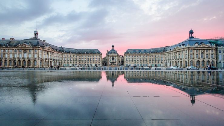 Tramonto a Bordeaux