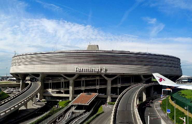 Terminal 1 dell'Aeroporto di Charles de Gaulle a Parigi
