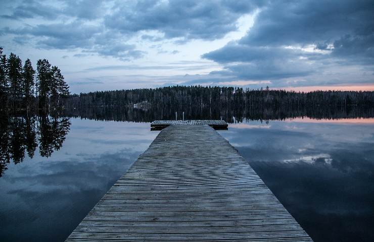 Lago in Finlandia