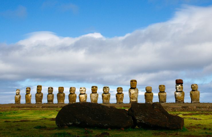 Moai dell'Isola di Pasqua