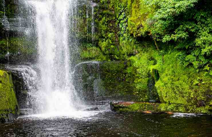 Cascata in Nuova Zelanda