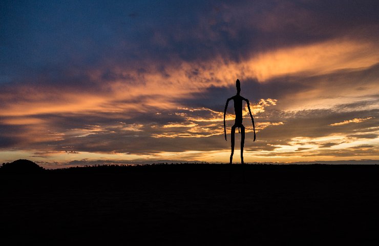 Statua di Antony Gormley