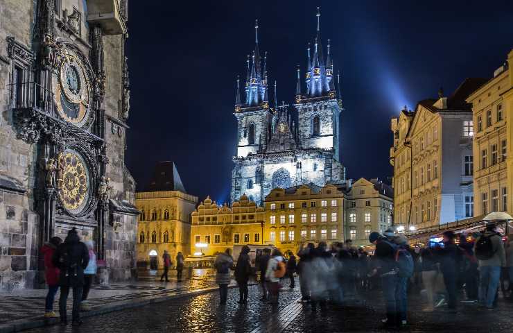 Praga di sera