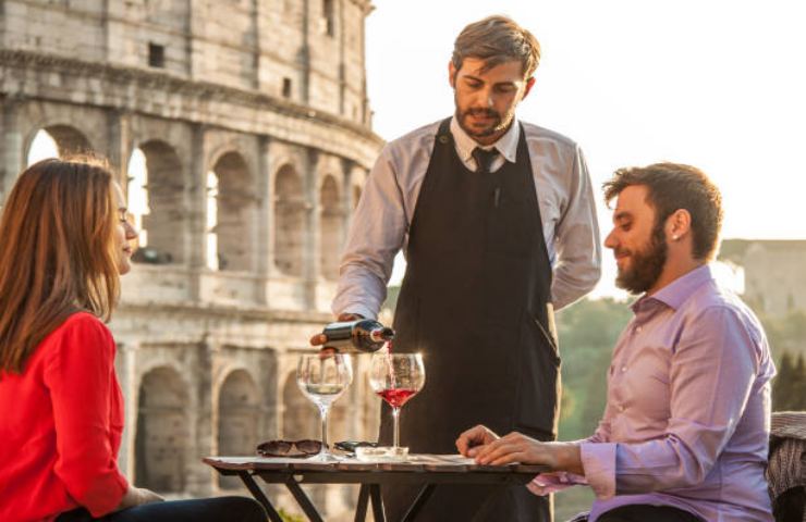 Terrazza panoramica sul Colosseo