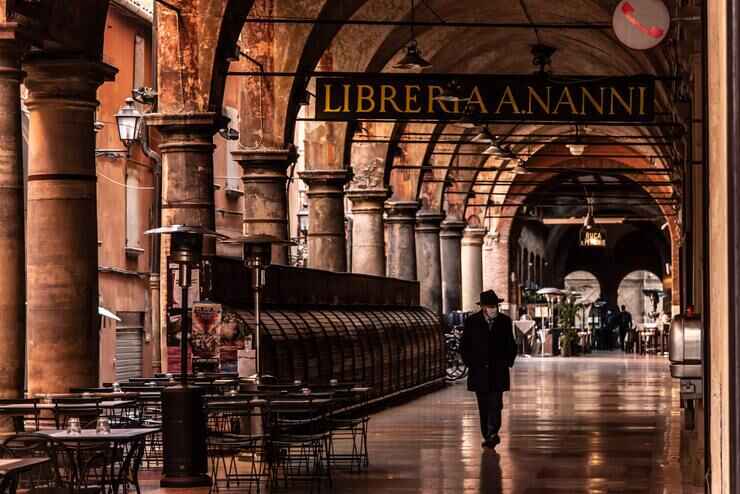 I portici di Bologna, uno dei simboli della città 