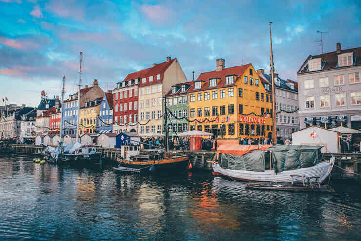 Il porto antico di Copenaghen 