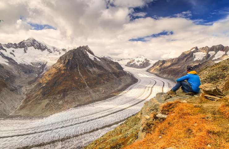 Ghiacciaio Aletsch, in Svizzera