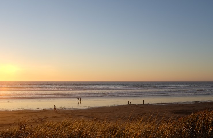 Ninety Mile Beach in Nuova Zelanda
