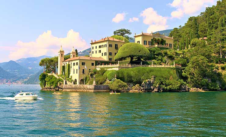 villa balbianello sul lago di como