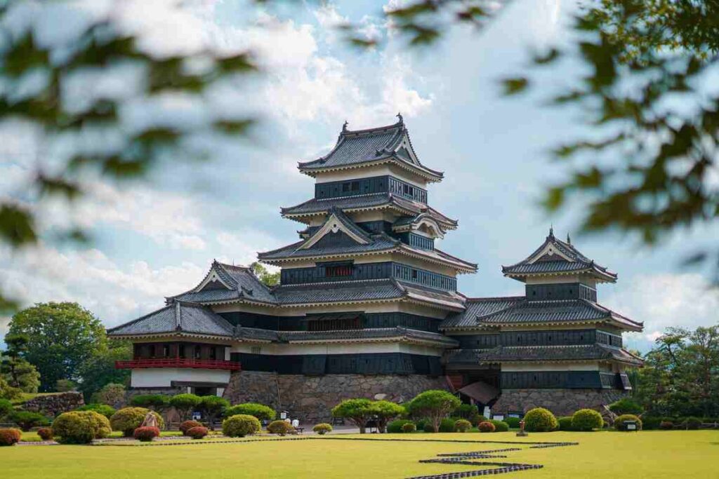 Il castello di Matsumoto a Nagano