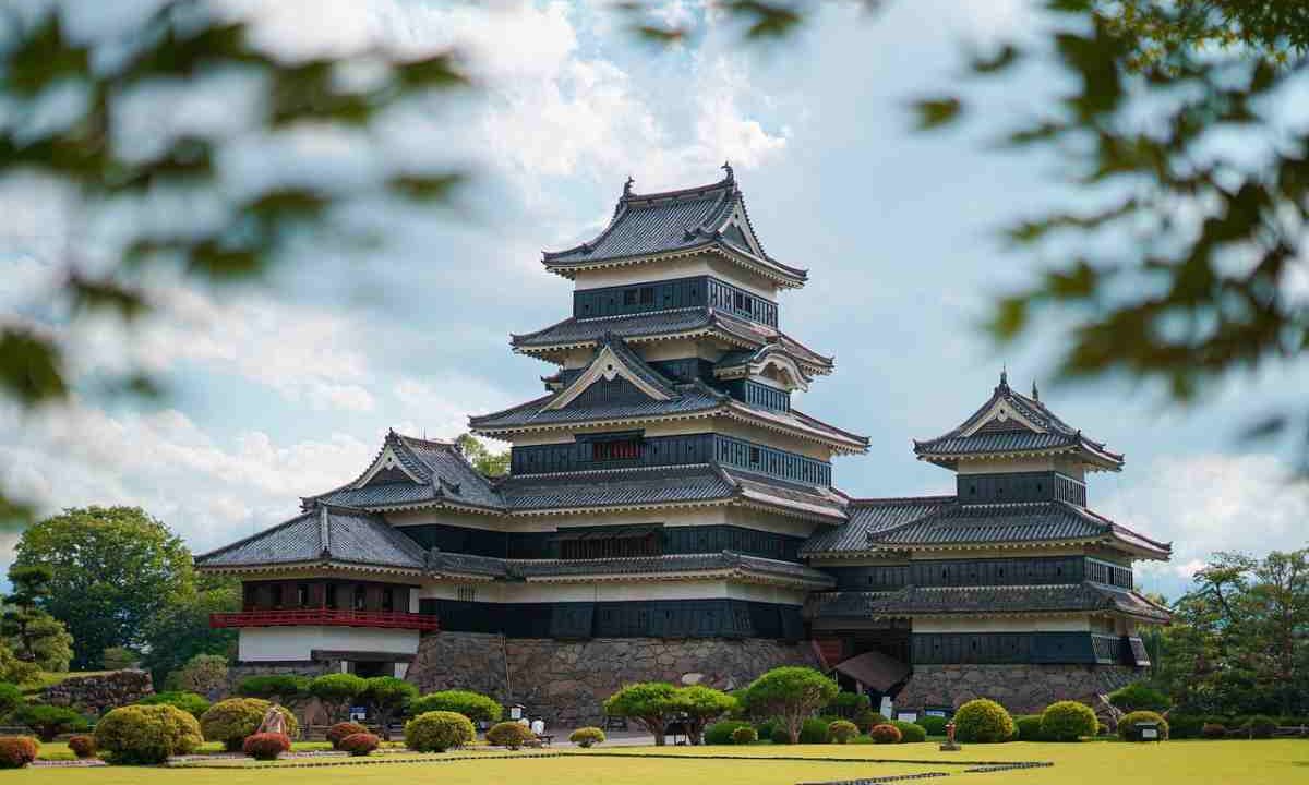 Il castello di Matsumoto a Nagano