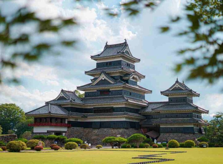 Il castello di Matsumoto a Nagano