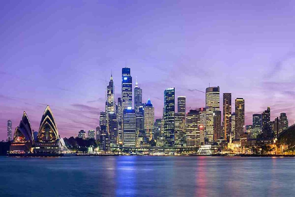 La skyline di Sydney