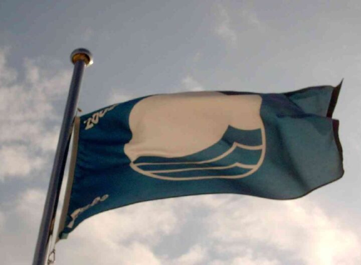 Una bandiera blu