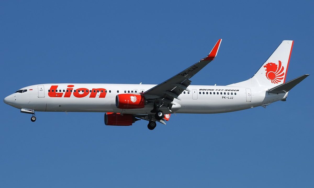 Un aereo di Lion Air, una delle compagnie aeree costrette a operare in condizioni estremamente difficili