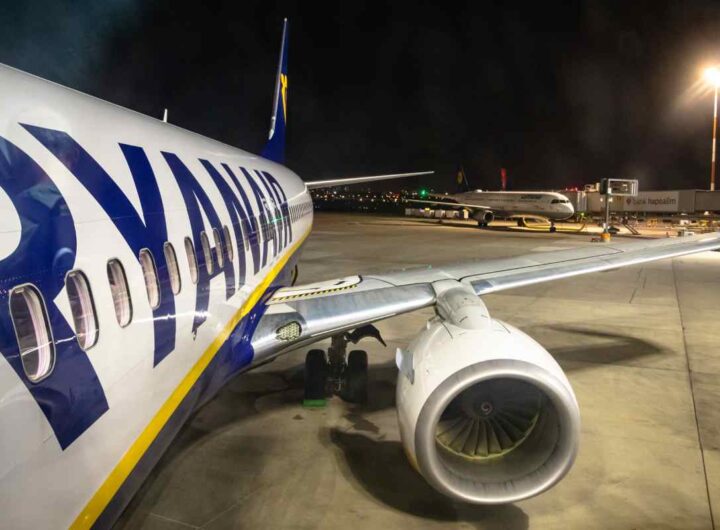 Un aereo di Ryanair