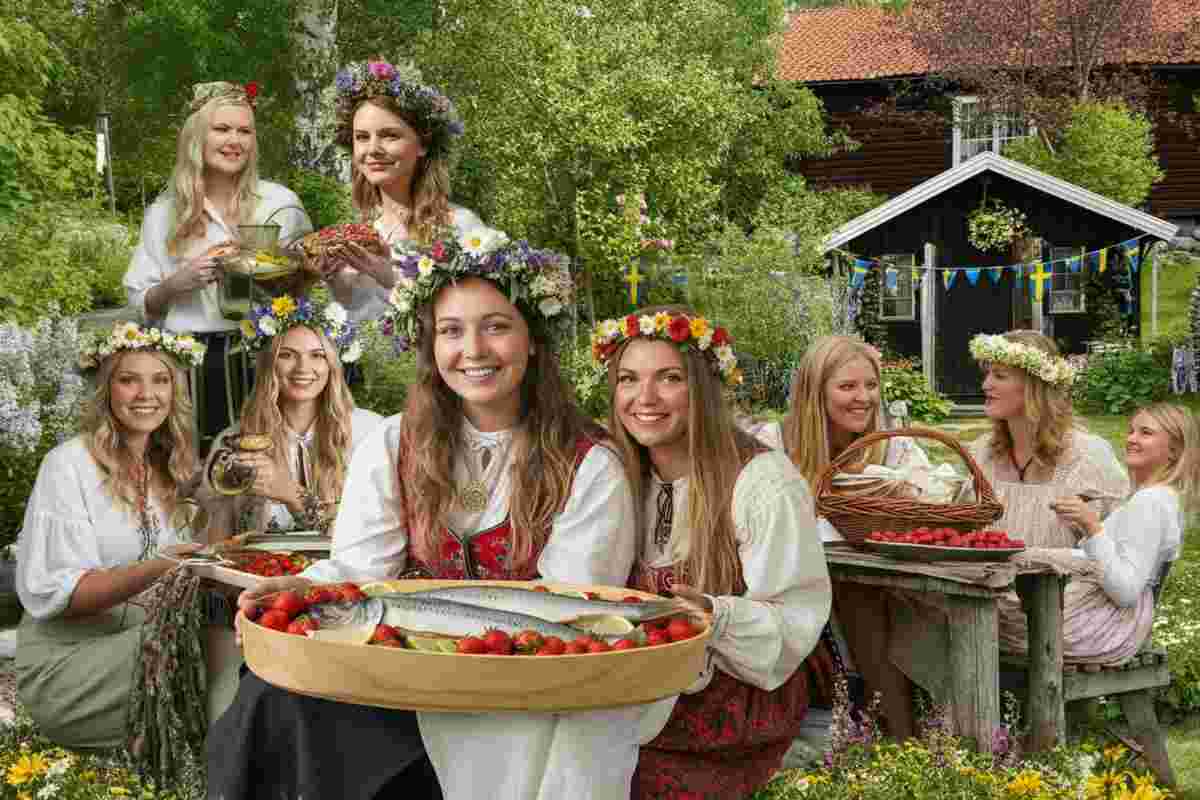 Midsommar: un'avventura unica a bordo della Volvo EX 30 Cross Country