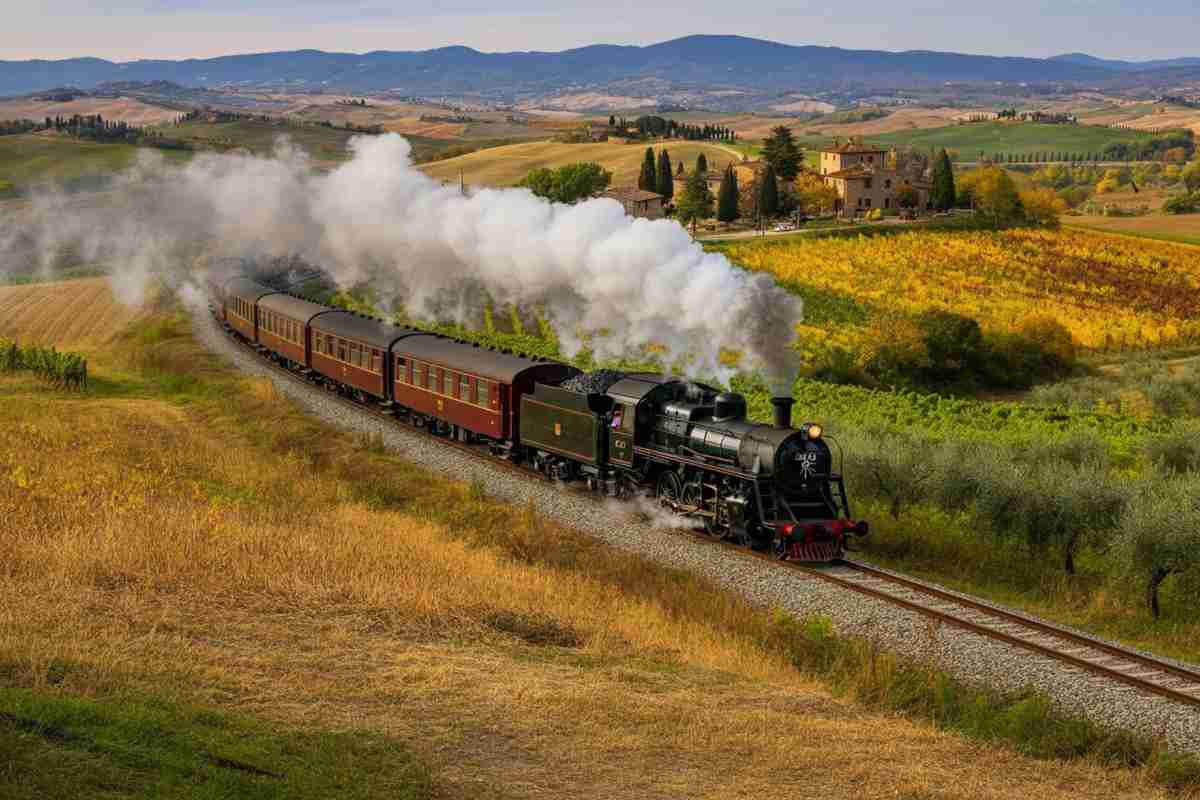 Scopri i colori dell'autunno a bordo del Treno Natura