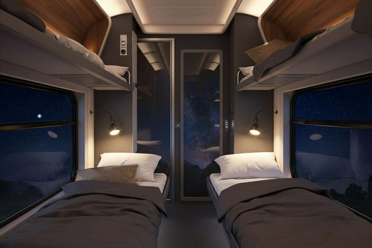 Il fascino dei treni notturni: viaggiare sotto le stelle
