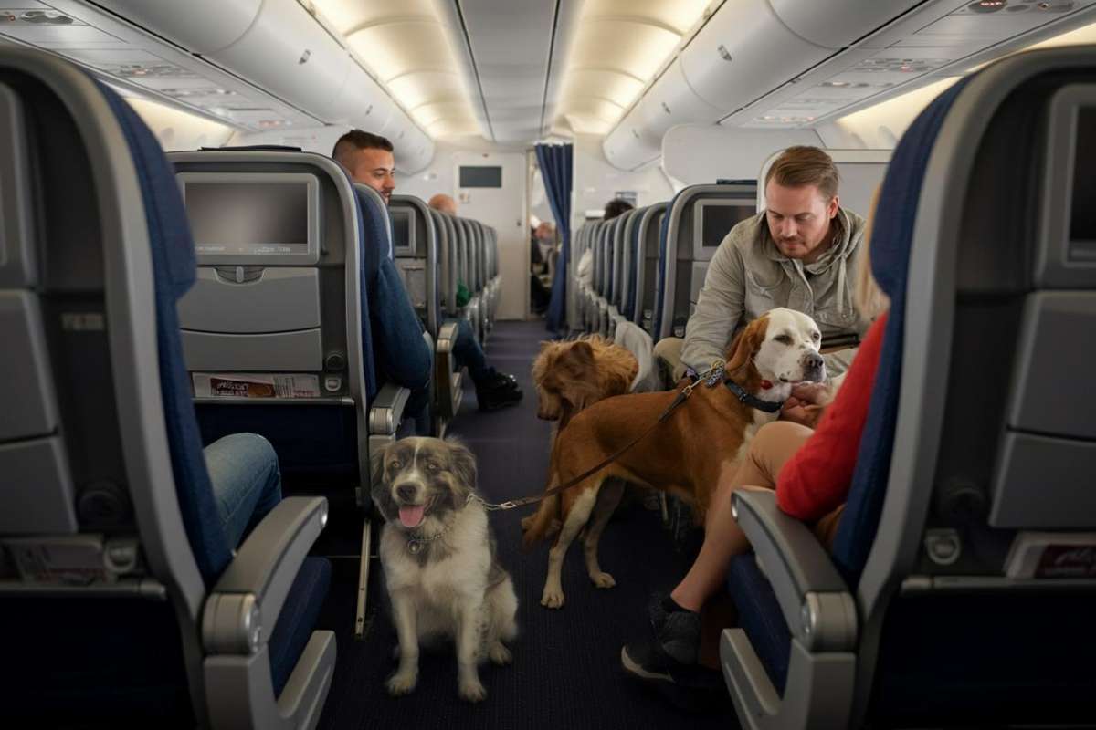 Ita sperimenta il primo volo con cani di taglia grande in cabina: una svolta per gli animali a bordo