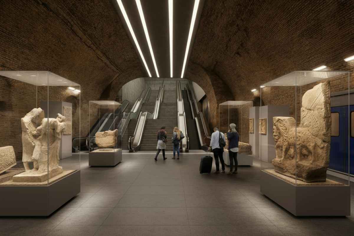 La metro C di Roma arriva al Colosseo: un viaggio tra storia e innovazione nelle stazioni-museo
