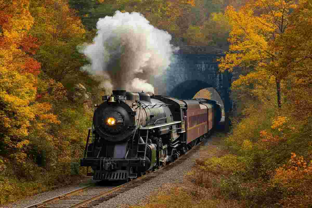 Experience the magic of fall with these 3 unforgettable train journeys in Virginia