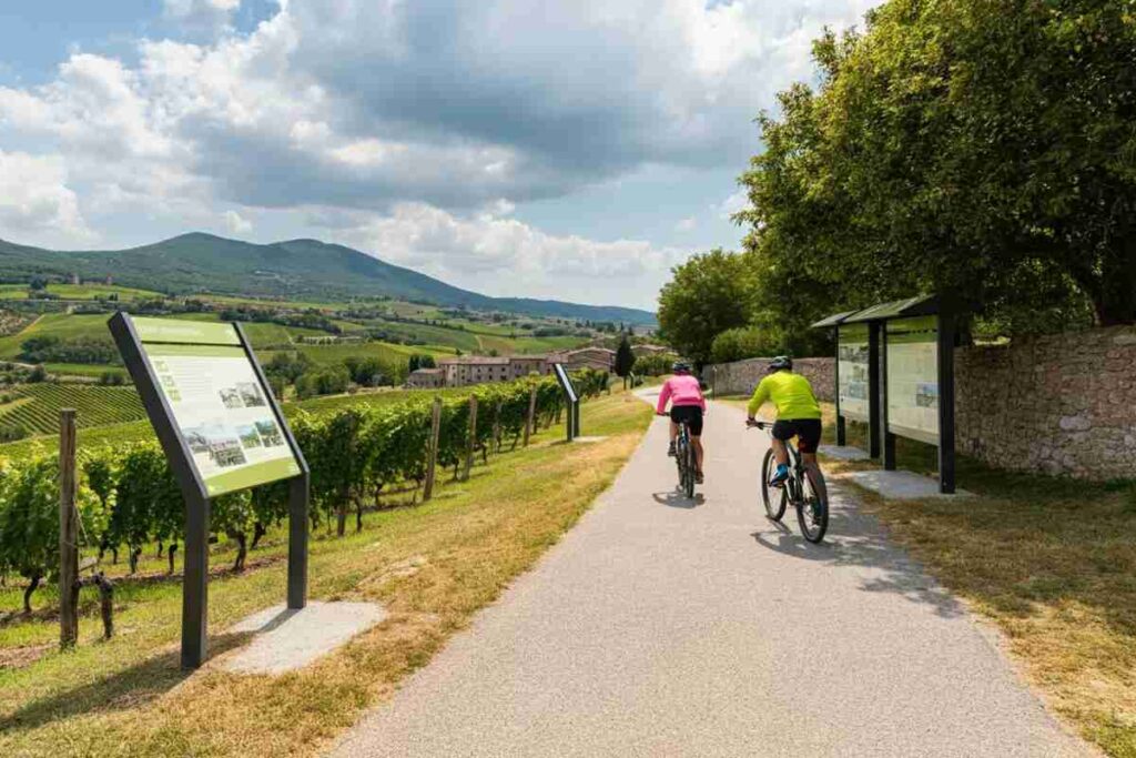 Francescana: la storica gara si trasforma in ciclovia permanente per esplorare l'Umbria a passo lento