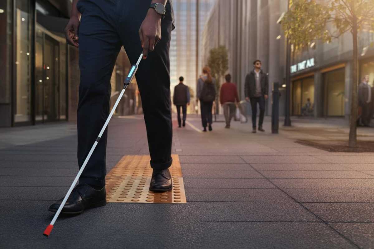 Il bastone intelligente che trasforma la fiducia nelle città del futuro