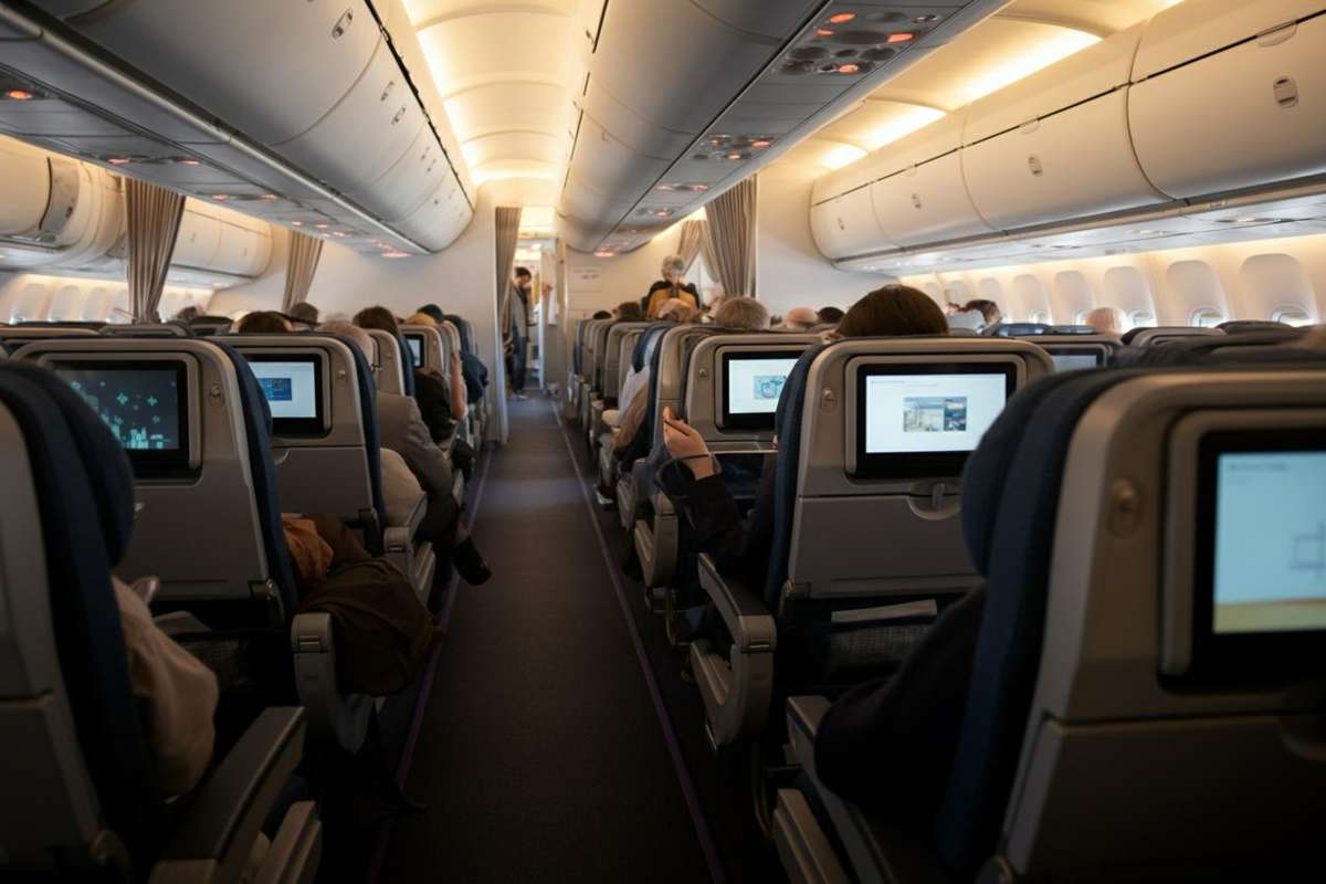 Il segreto per scegliere il momento perfetto per andare in bagno in aereo