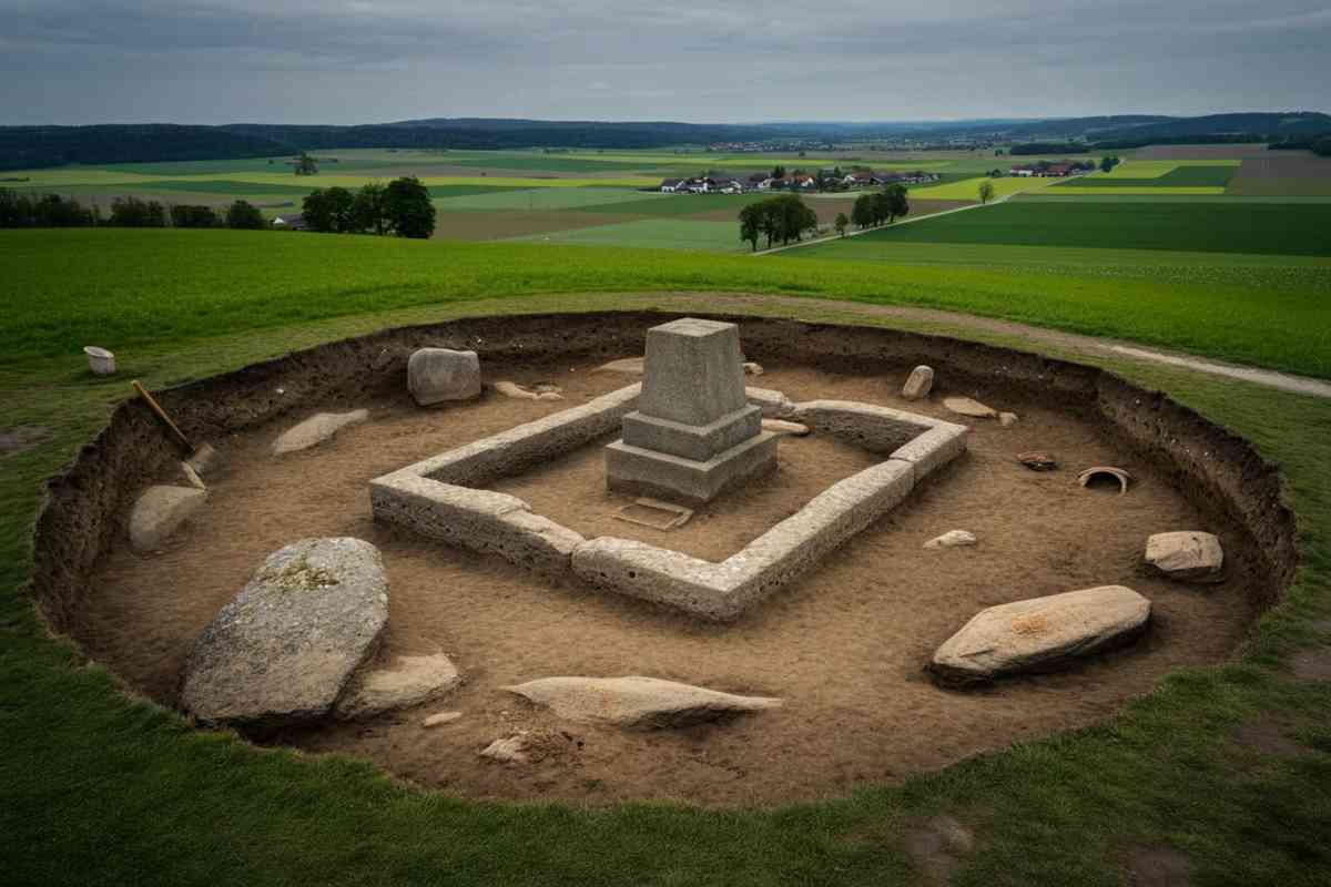 Un cerchio di pietra svela un mistero romano dimenticato da secoli