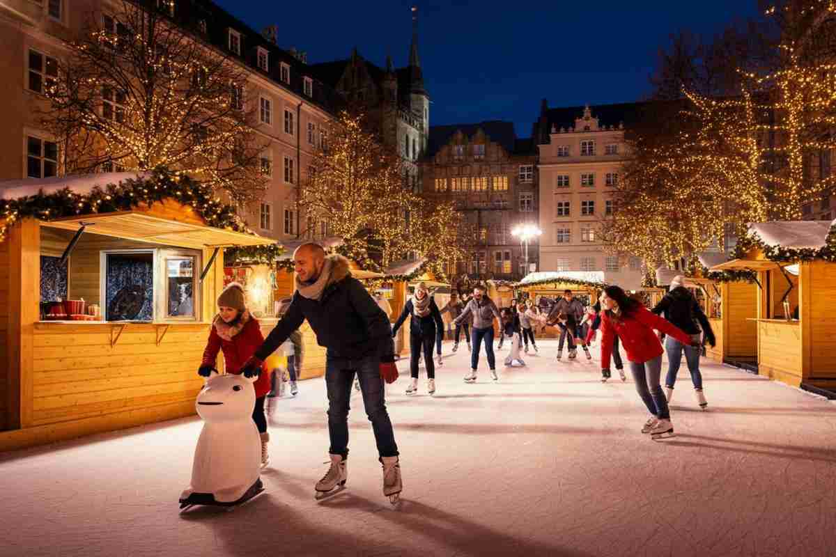 Scopri le piste di pattinaggio più incantevoli per un Natale 2025 da sogno
