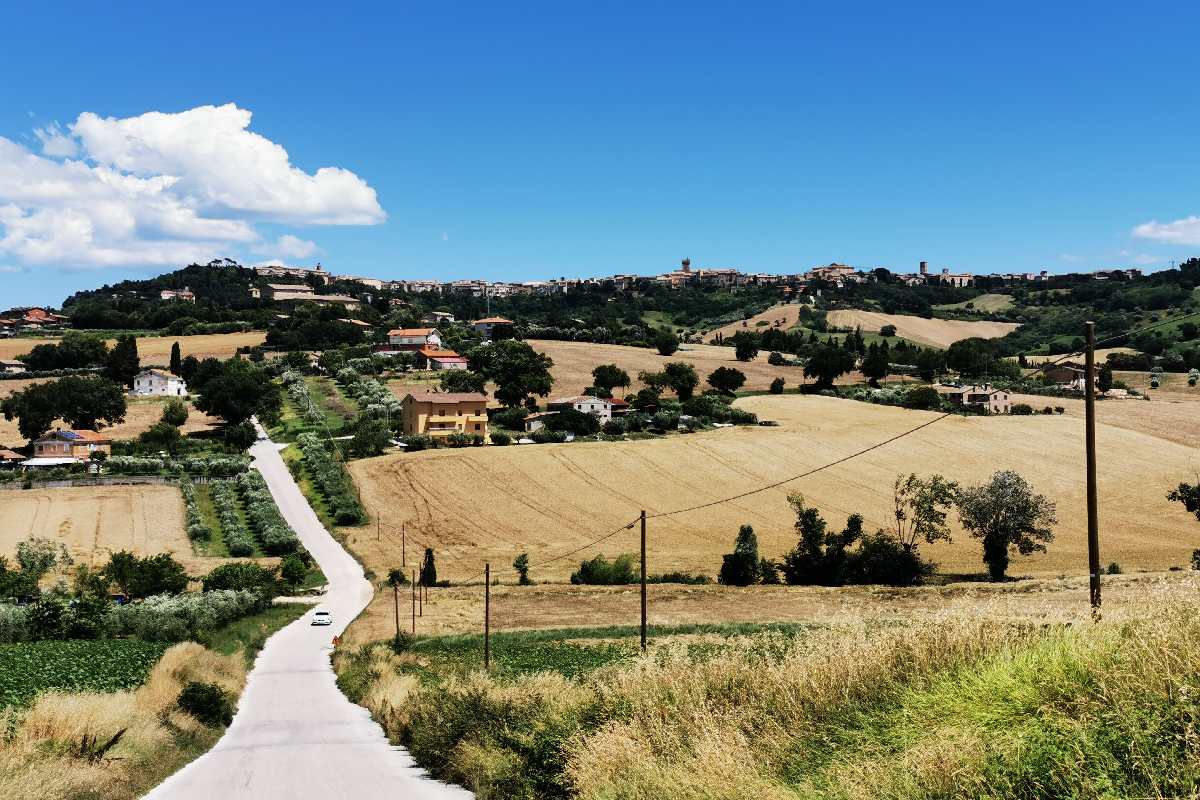 Uno scorcio di Recanati