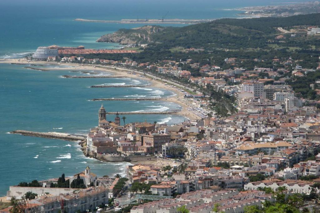Uno scorcio di Sitges
